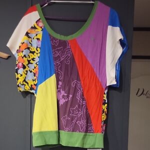 Puma Colorful Patchwork Top